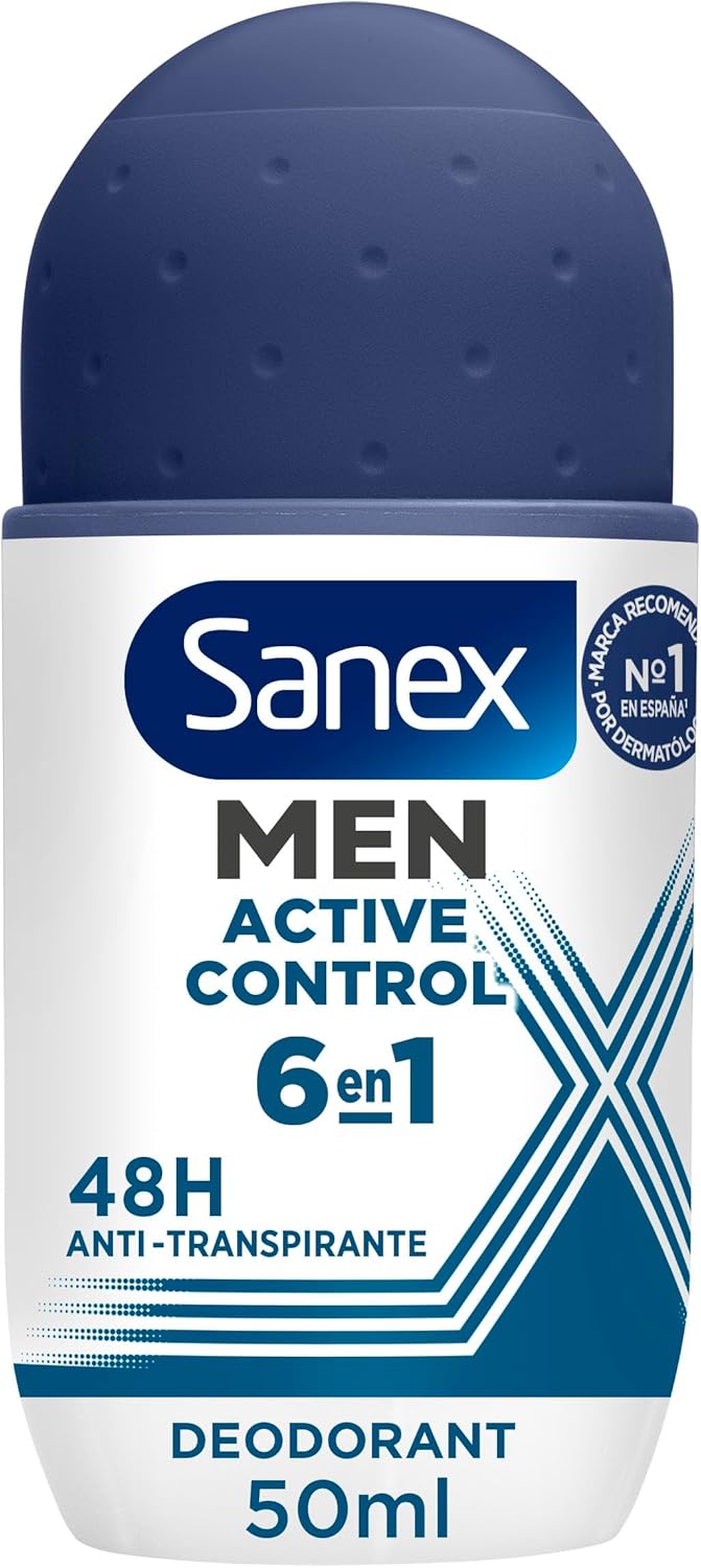 Sanex Roller 50 ml.	For Men Active Control