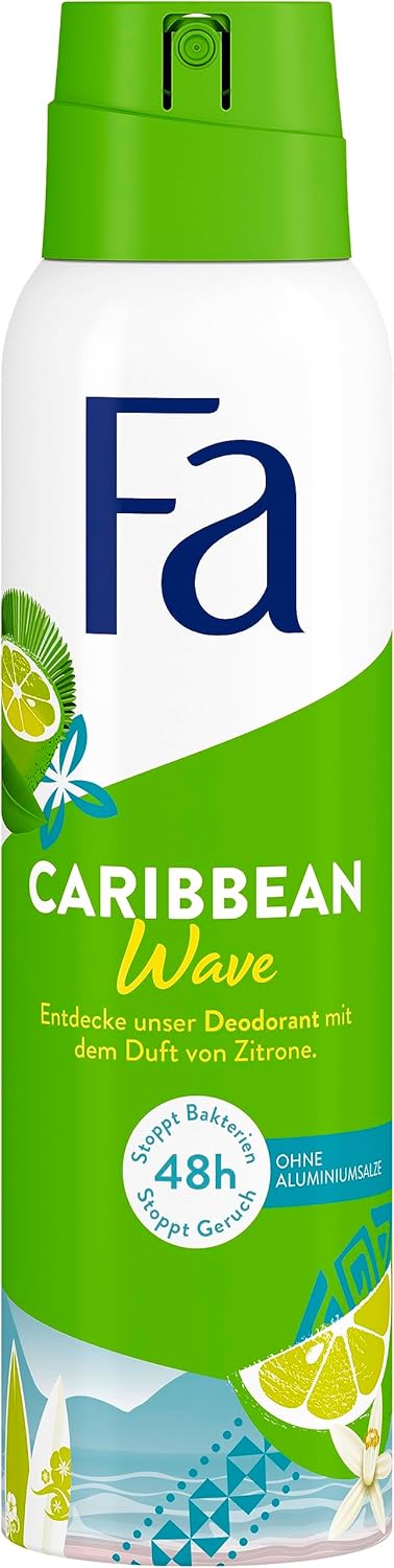FA Deospray 150 ml.	Caribbean Wave
