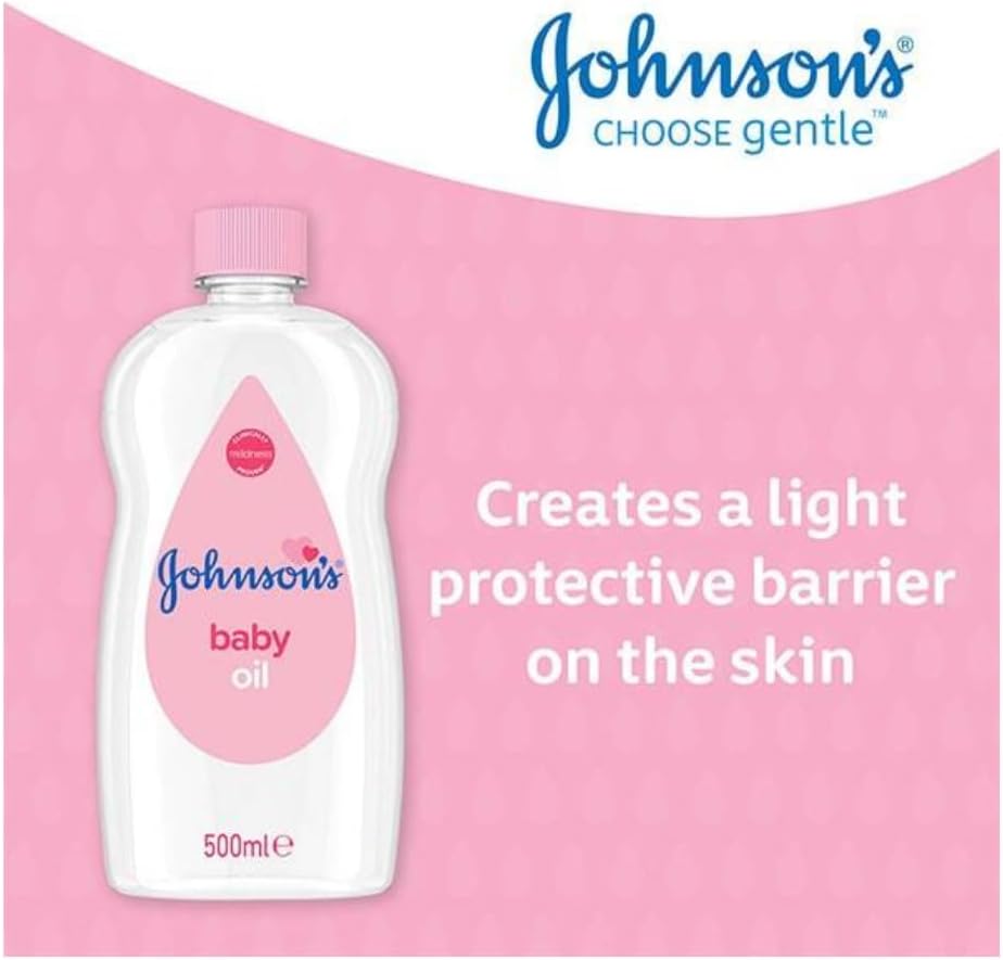 Johnson’s Baby Olie 500 ml – Roze