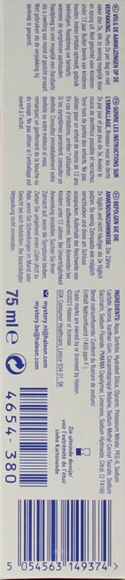 Sensodyne Proglasur Tandpasta 75 ml.	Active Shield Fresh Mint
