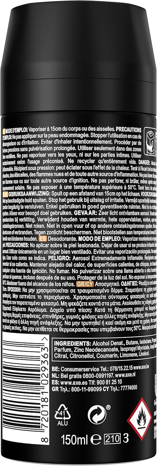 Axe Deospray 150 ml.	Dark Temptation