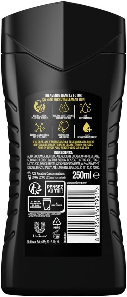 AXE Shower 250 ml.	Black
