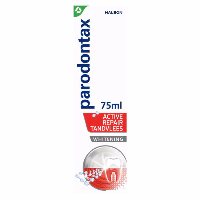 Parodontax Tandpasta 75 ml.	Active Repair Tandvlees Whitening