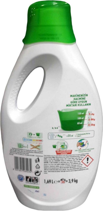 Ariel - Color - Wasmiddel - Vloeibaar - Paarse Bloem - 1,69L - 26 Wasbeurten