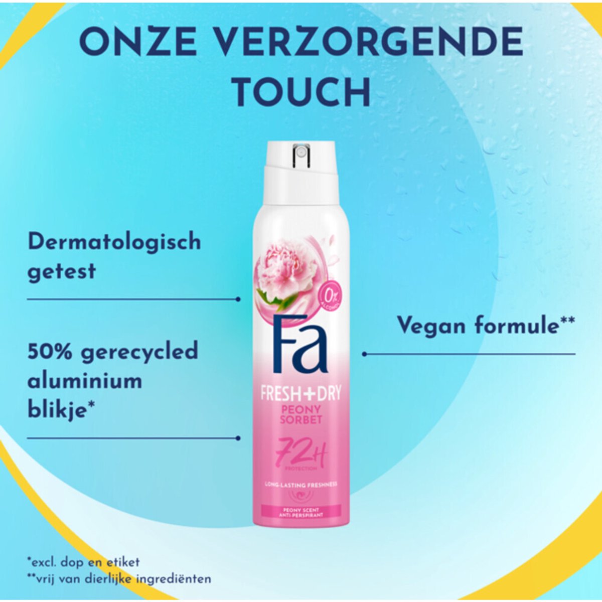 FA Deospray 150 ml.	Sweet Rose