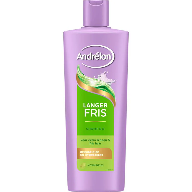 Andrelon Shampoo 400 ml.(Nieuw)	Langer Fris