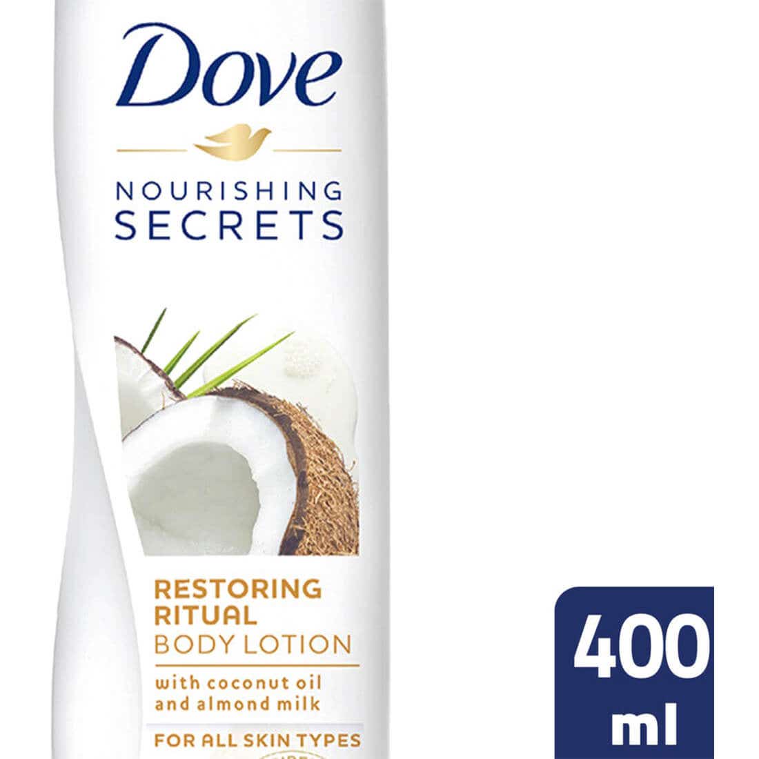 Dove Body Lotion 400 ml - Restoring Care (Kokos)