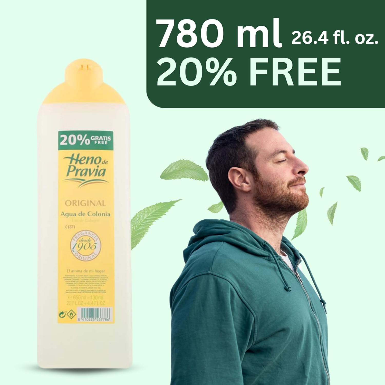 Heno de Pravia Agua de Colonia 780 ml	Original
