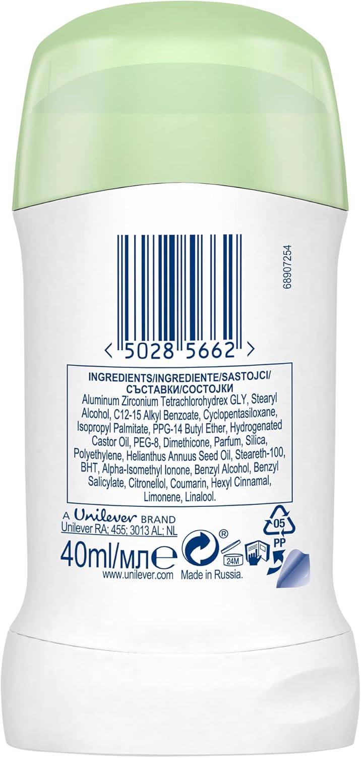 Dove Deo Stick 40 ml.	Fresh Touch Cucumber