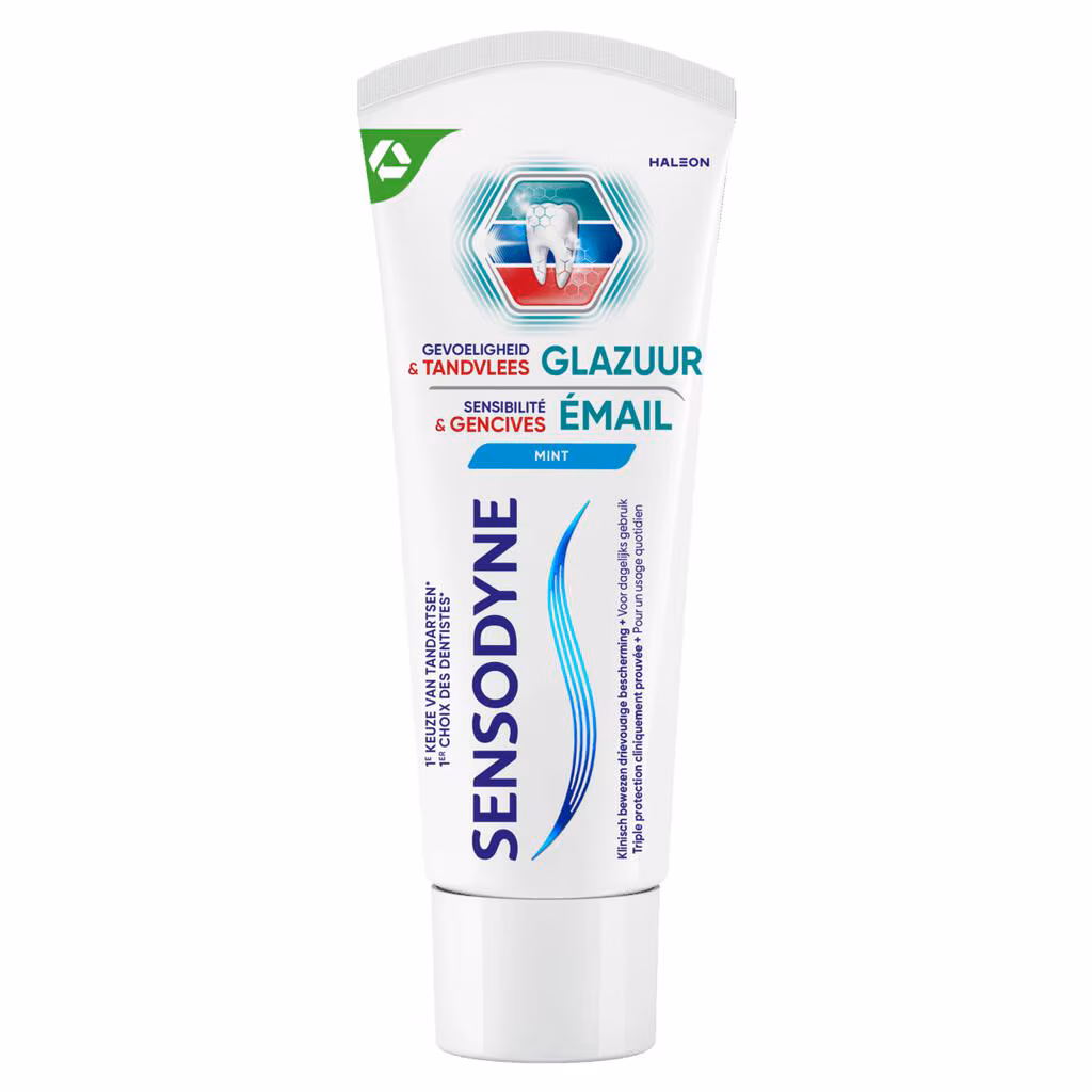 Sensodyne Tandpasta 75 ml.	Gevoeligheid & Tandvlees Glazuur(Mint)