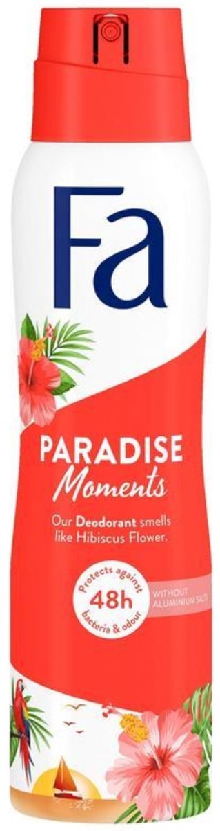 FA Deospray 150 ml.	Paradise Moments
