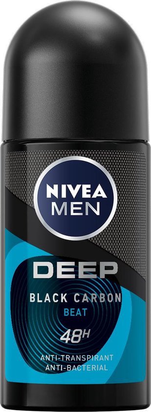Nivea Roll-On 50 ml. For Men	Deep (Black Carbon)