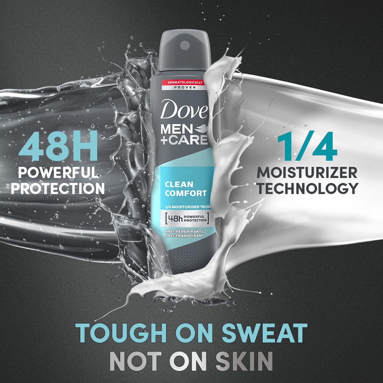 Dove Deospray 150 ml. Men+Care	Clean Comfort