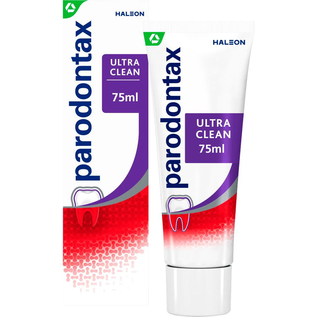 Parodontax Tandpasta 75 ml.	Ultra Clean