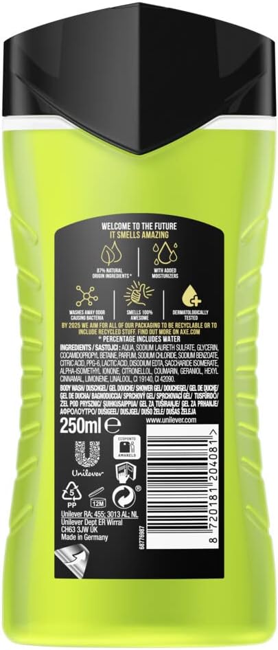 AXE Shower 250 ml.	Epic Fresh