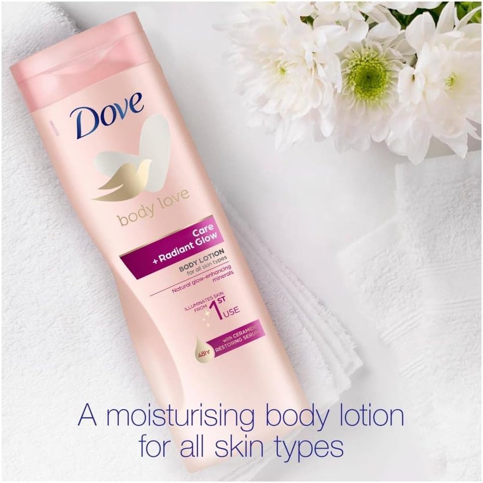 Dove Body Lotion 400 ml.	Care & Radiant Glow