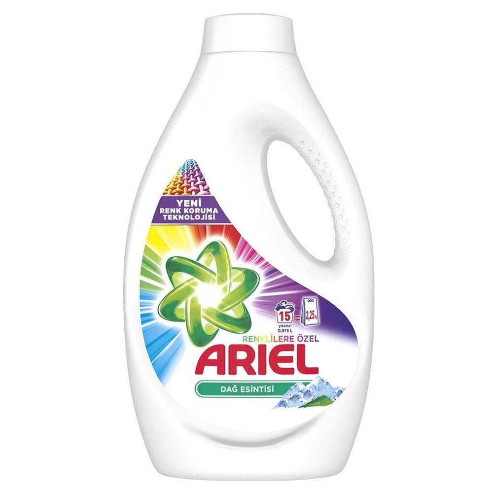 Ariel Color Mountain Breeze Wasmiddel 975 ml -15 Wasbeurten