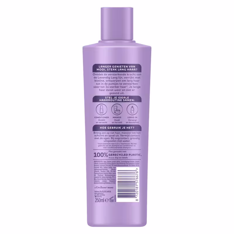 Andrelon Shampoo 250 ml.(Nieuw)	Levendig Lang