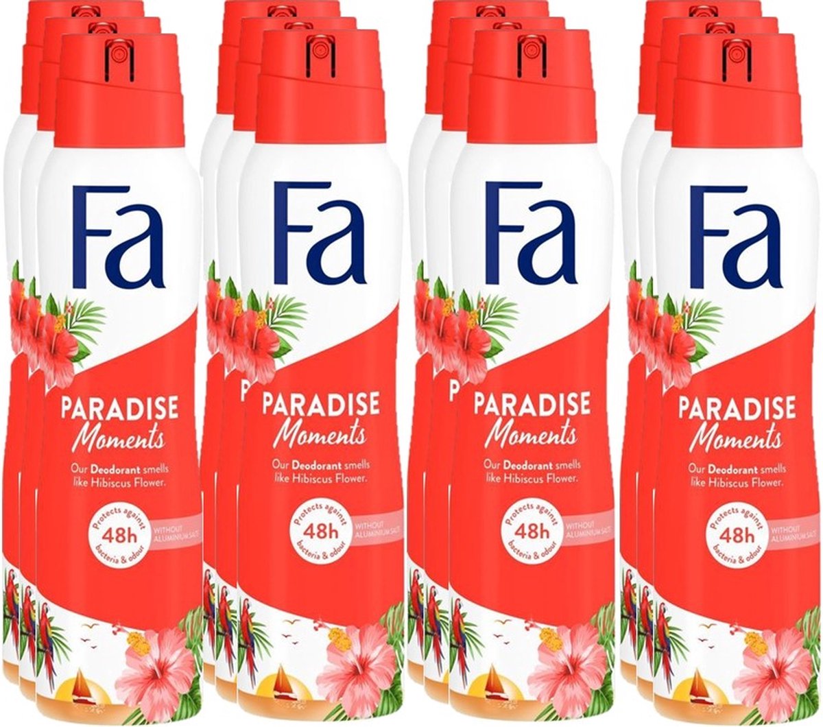 FA Deospray 150 ml.	Paradise Moments