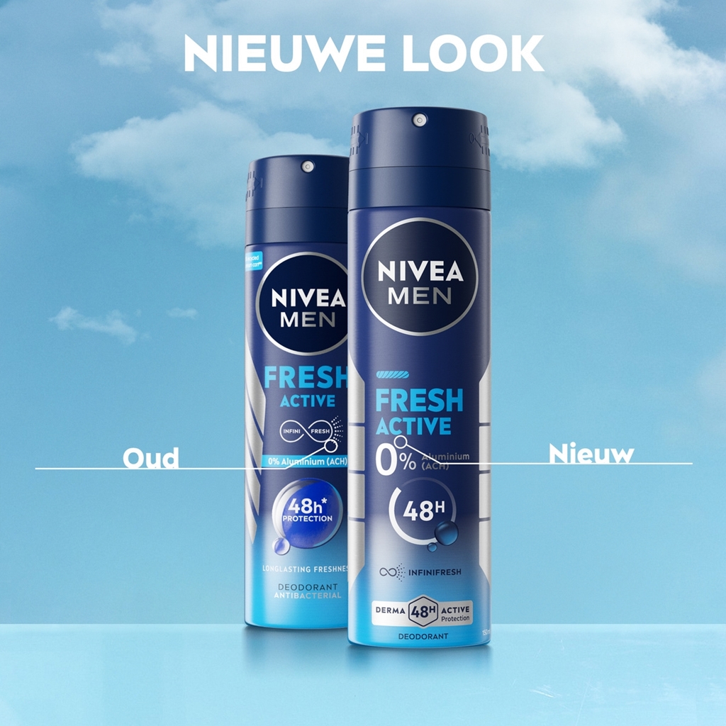 Nivea Deospray 200 ml. MEN	Fresh Active