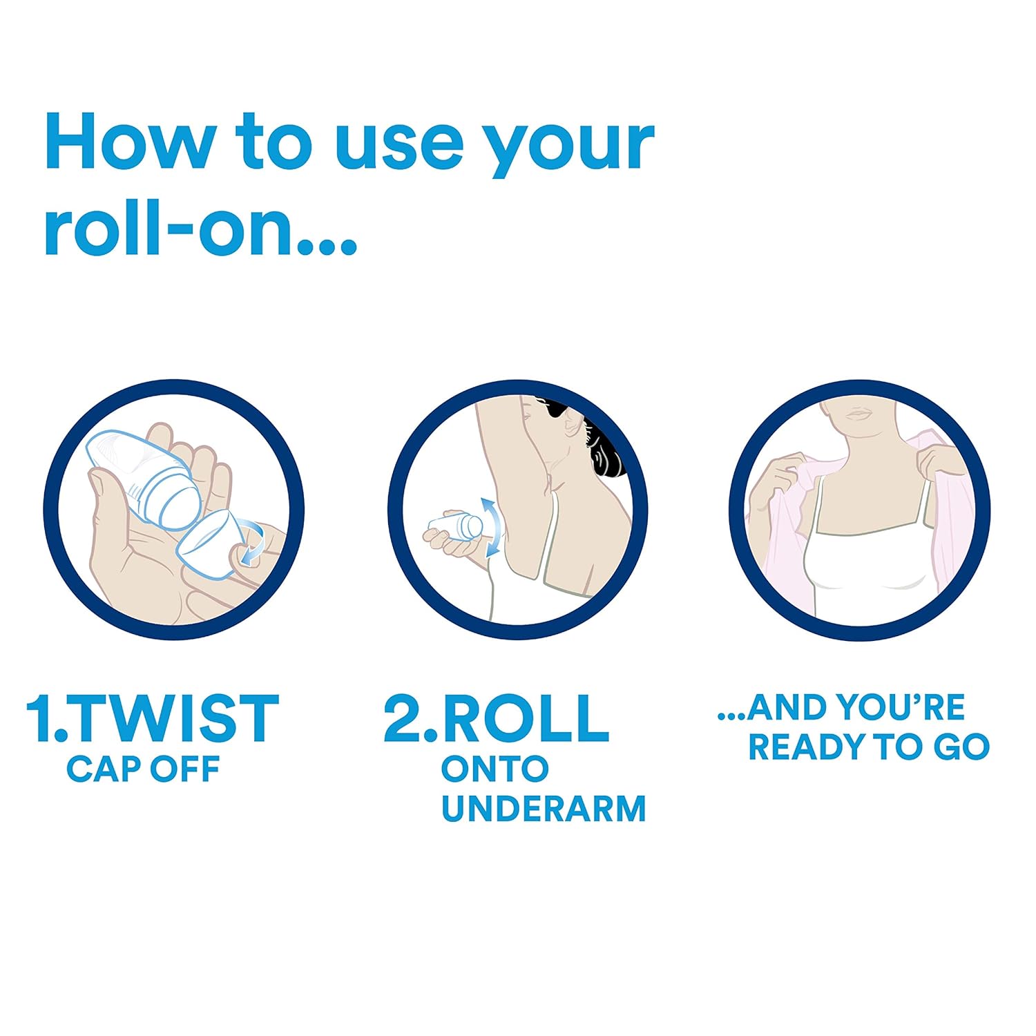Dove Roll-On 50 ml.	Invisible Care