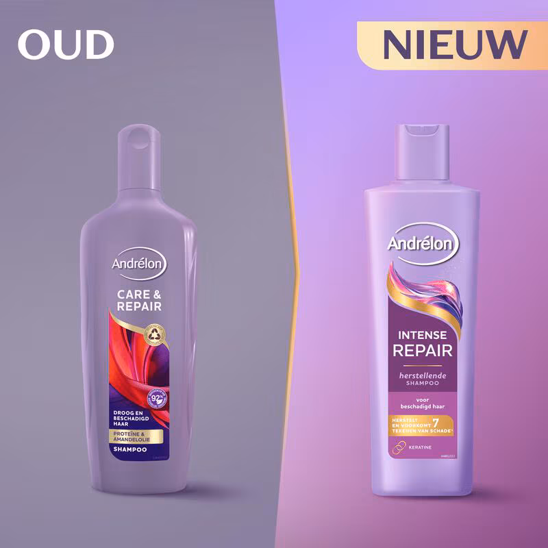 Andrelon Shampoo 250 ml.(Nieuw)	Intense Repair