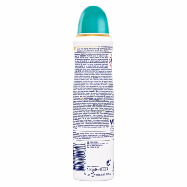 Dove Go Fresh Pear & Aloe Vera Antitranspirant Spray 150ml