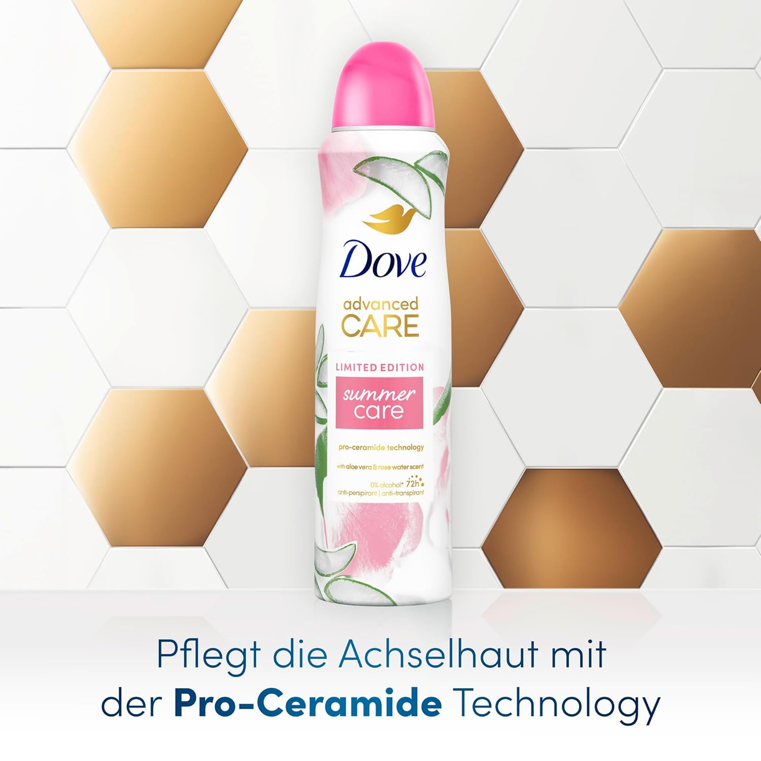 Dove Deodorant Spray Anti-transpirant Advanced Care - Summer Care - 150 ml