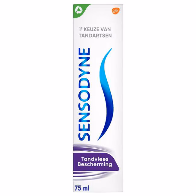 Sensodyne Tandpasta 75 ml.	Tandvlees Bescherming