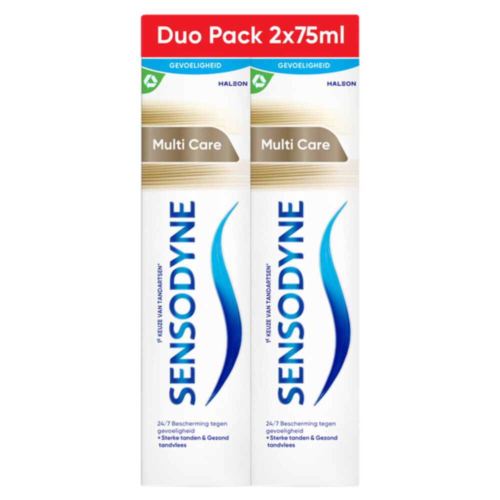 Sensodyne Tandpasta 2 x 75ml	Multicare (Duo)