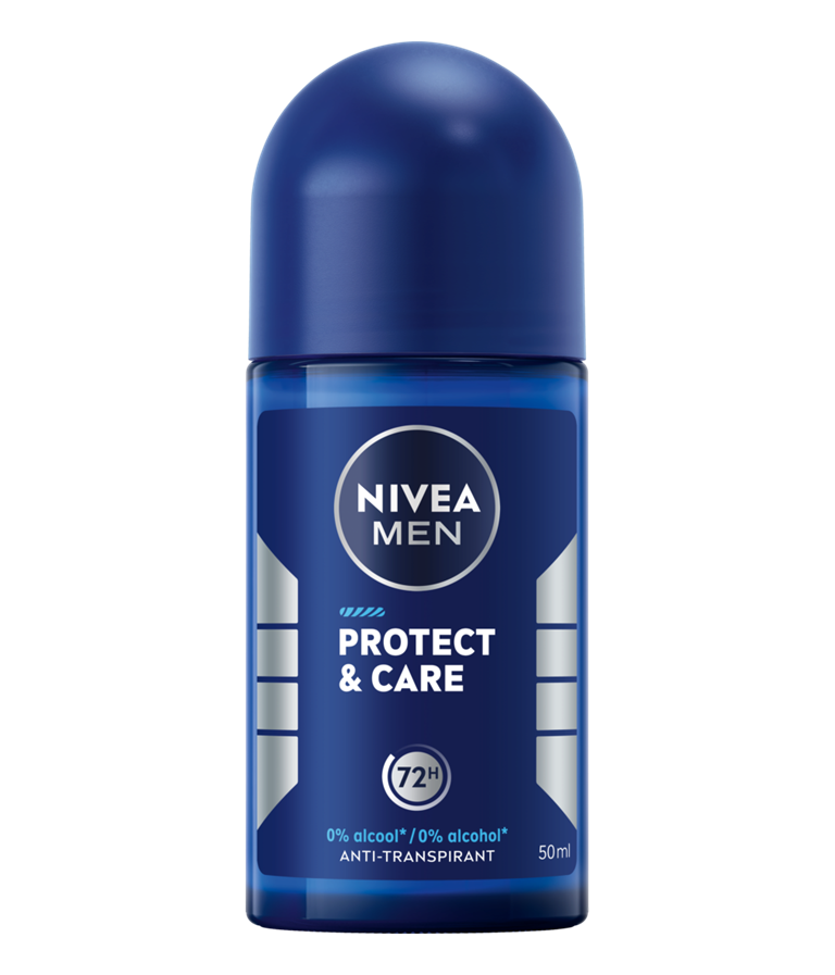 NIVEA Roll-On 50 ml For Men – Protect & Care