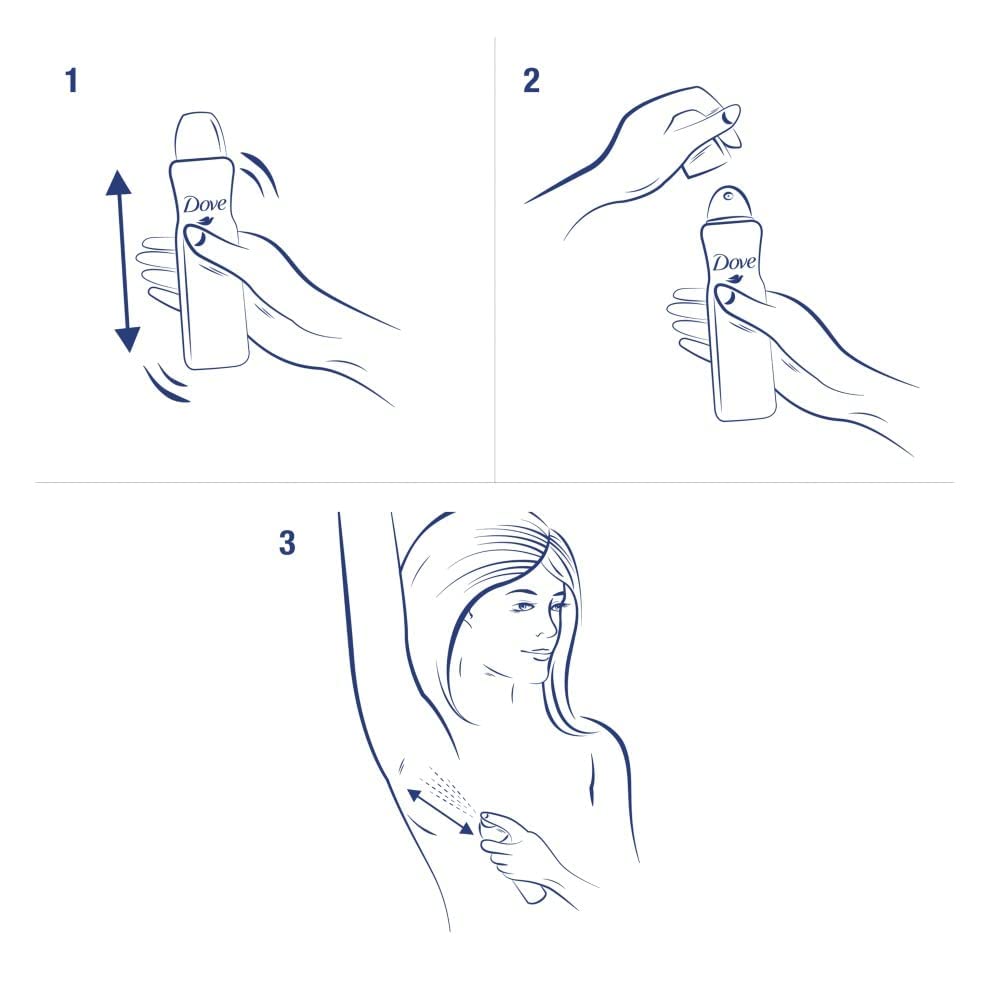 Dove Deospray 150 ml.	Invisible Care