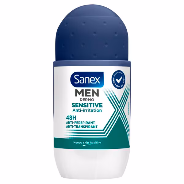 Sanex Roller 50 ml.	For Men Sensitive