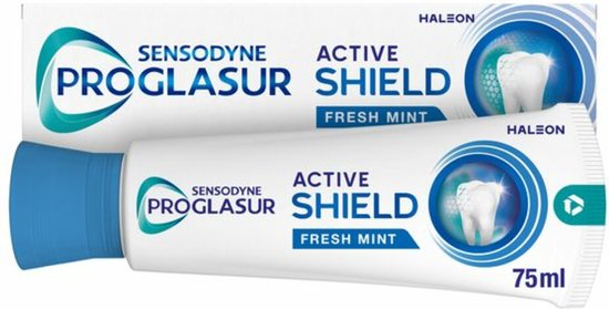 Sensodyne Proglasur Tandpasta 75 ml.	Active Shield Fresh Mint