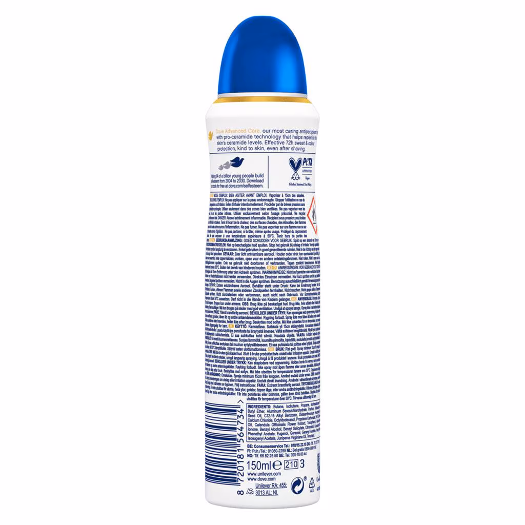 Dove Advanced Care Original Moisturizing Deodorant 150ml