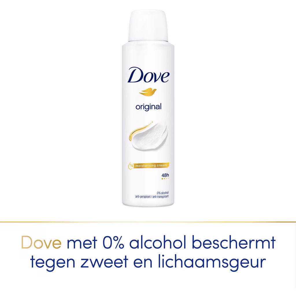Dove Deospray 150 ml.	Original