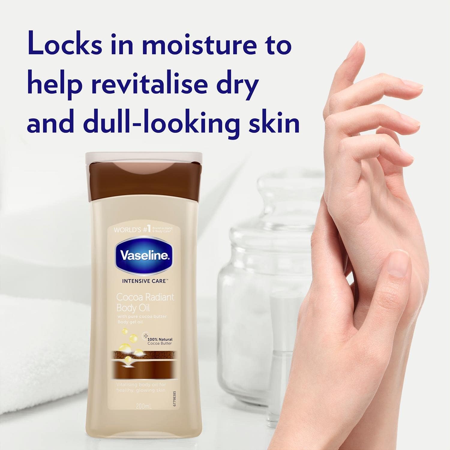 Vaseline Body Oil 200 ml.	Coconut Restore