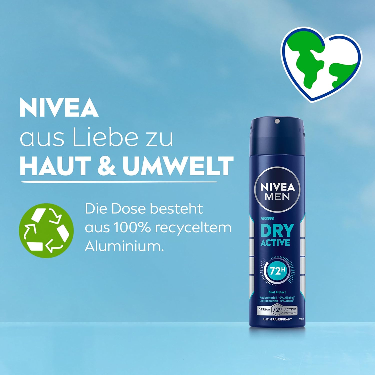 NIVEA MEN Deospray 150 ml – Dry Active