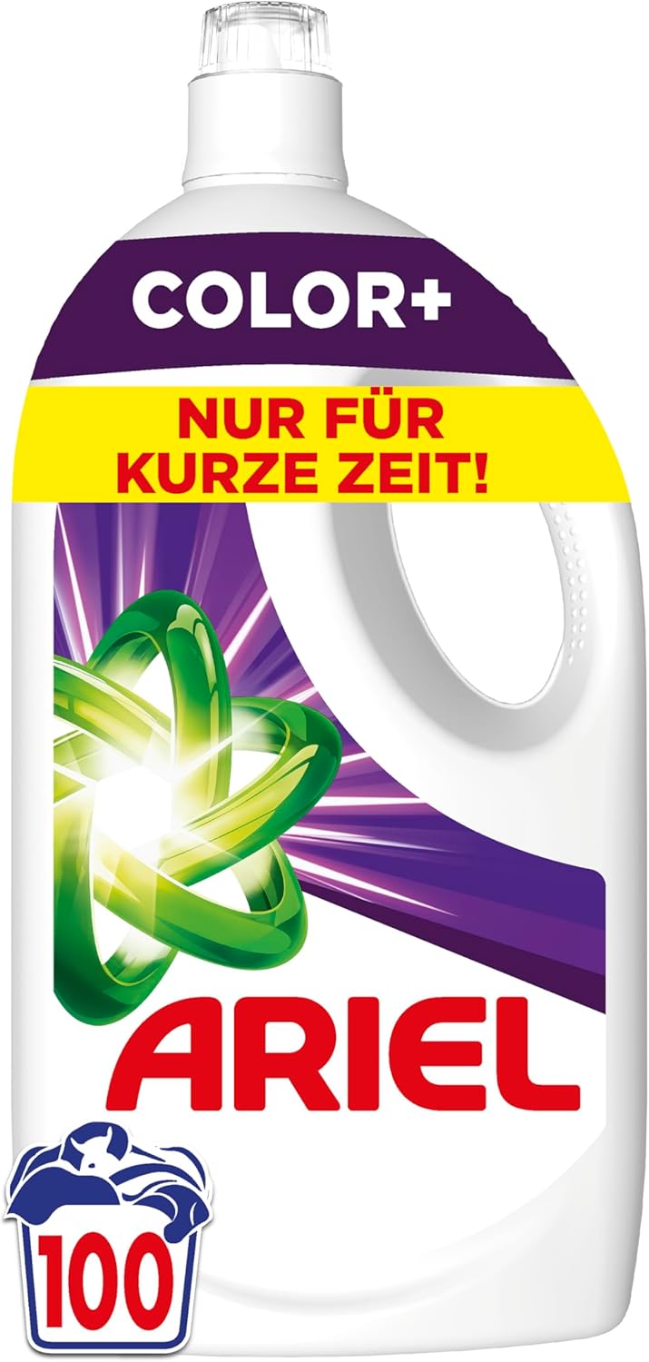 Ariel Liquid Detergent 100 Loads Color Powerful