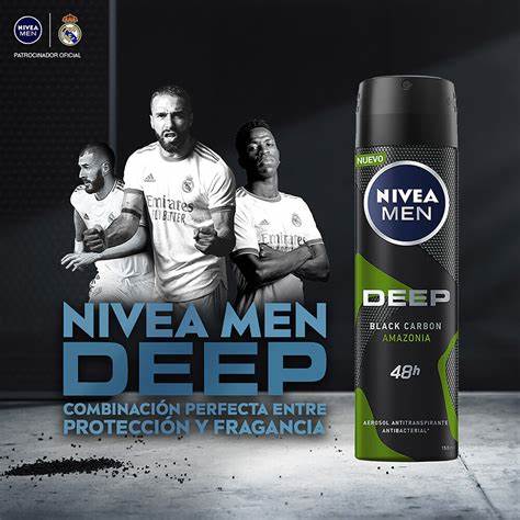 Nivea Deospray 150 ml. MEN	Deep Black Carbon Amazonia