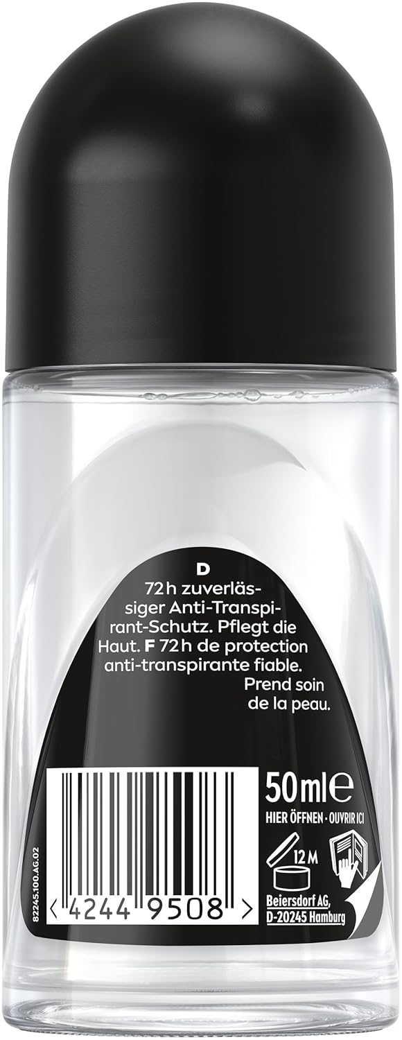 Nivea Roll-On 50 ml. For Men	Invisible Black & White Power