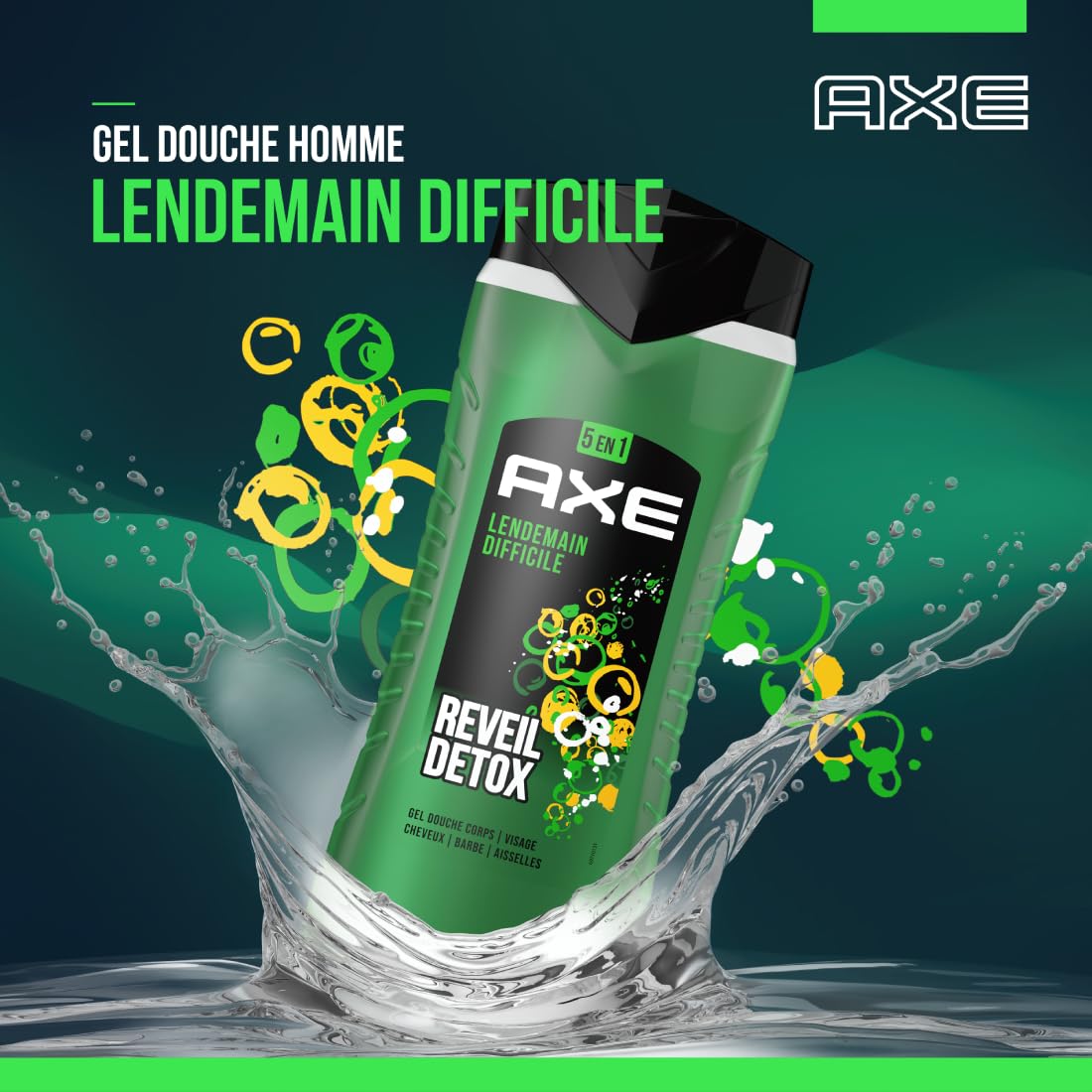 AXE Shower 250 ml.	Lendemain Difficile (Moeilijke dag)