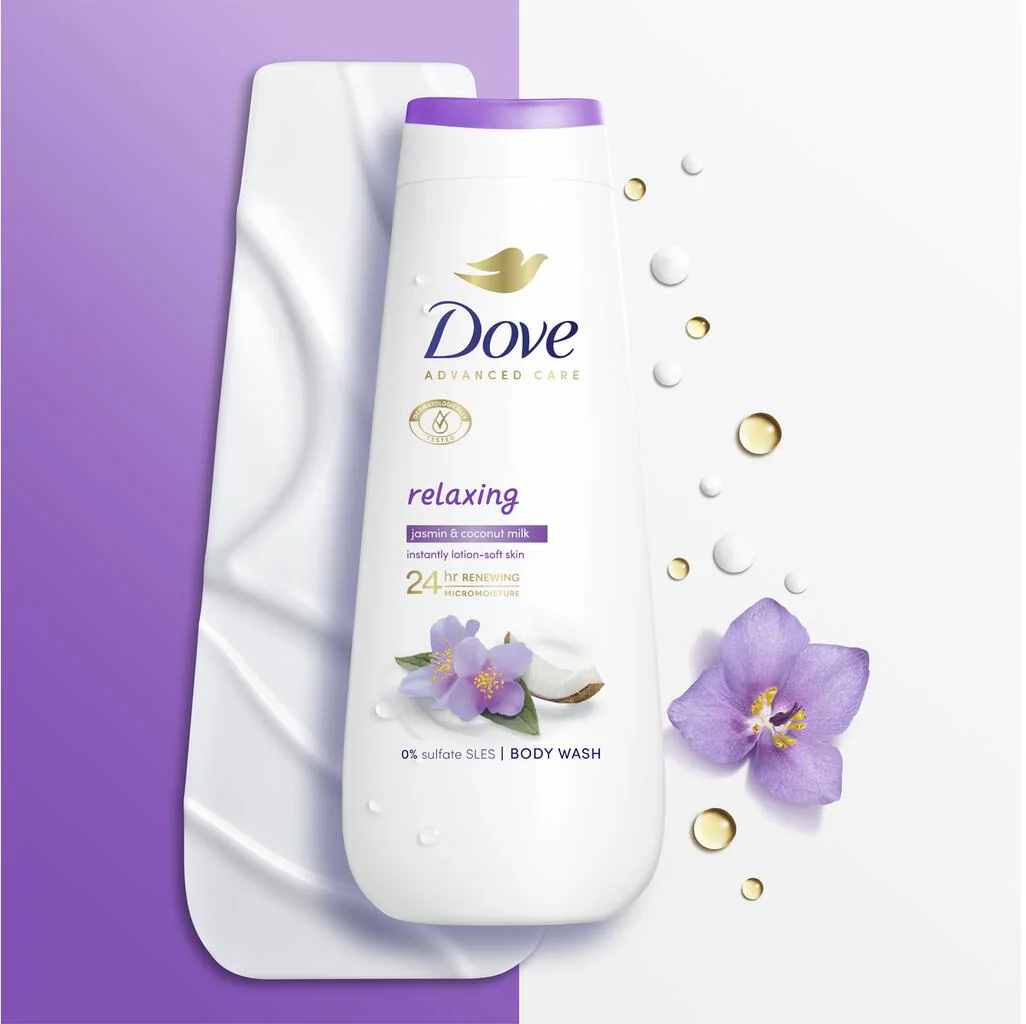 Dove Relaxing Shower 225ml