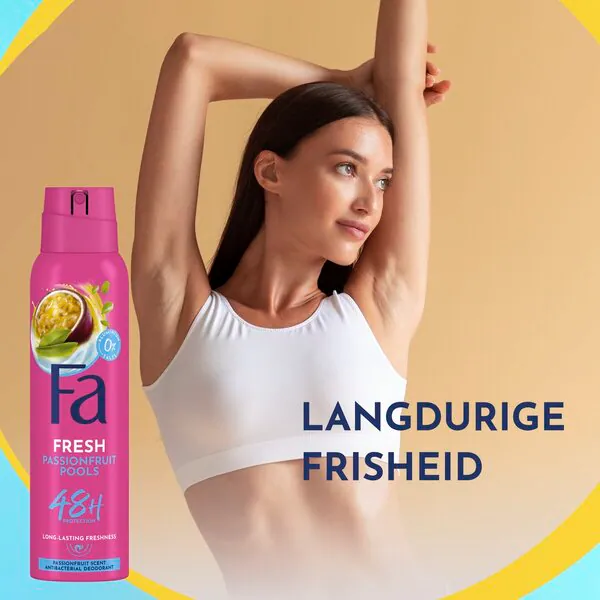 FA Deospray 150 ml.	Passionfruit