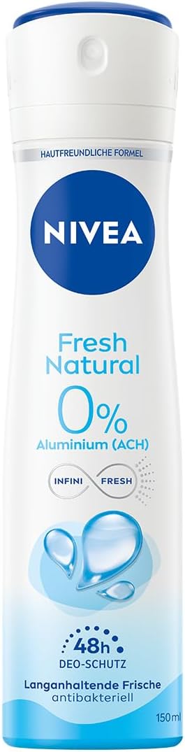 Nivea Deospray 150 ml.	Fresh Natural