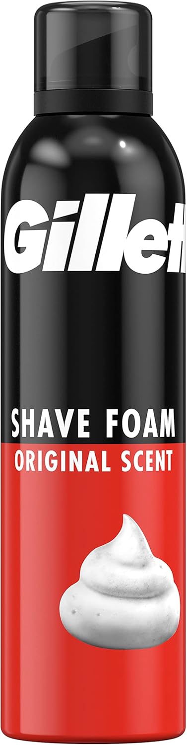 Gillette Schuim 200 ml.	Regular