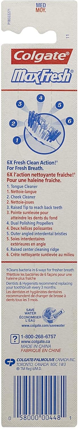 Colgate Tandenborstel	Max Fresh Medium