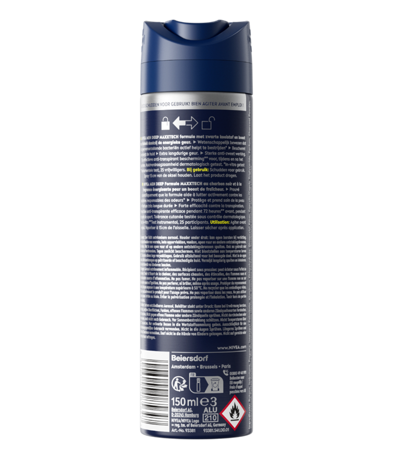 Nivea Deospray 150 ml. MEN	Deep Sport