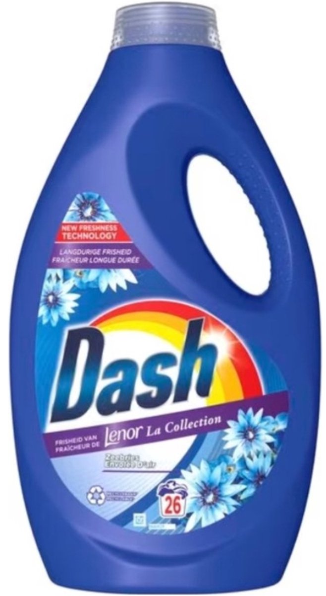 Dash Vloeibaar 1170 ml/26 sc	"Lenor Collection"  Zeebries