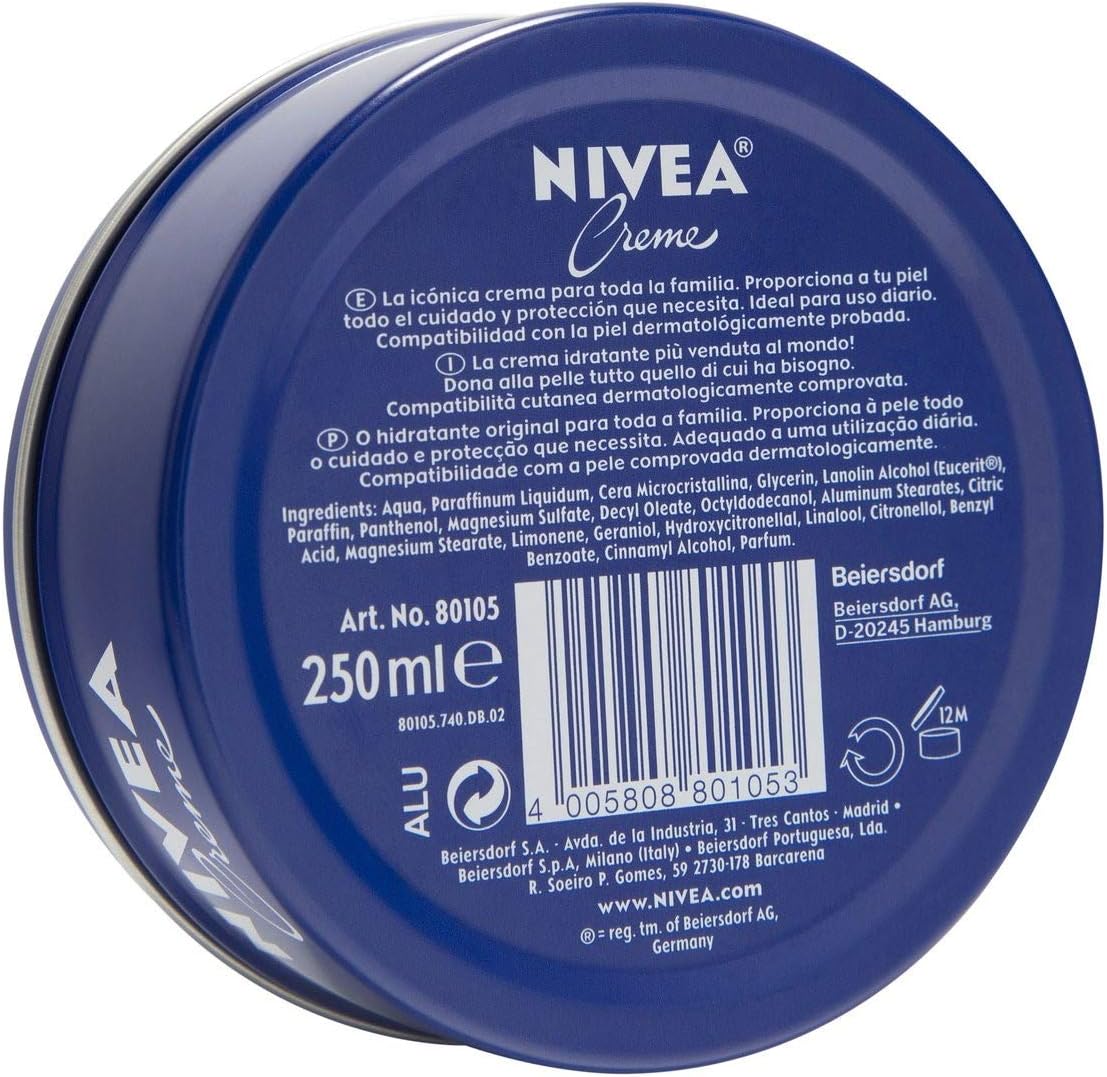 Nivea Crème 250 ml – “Blik”